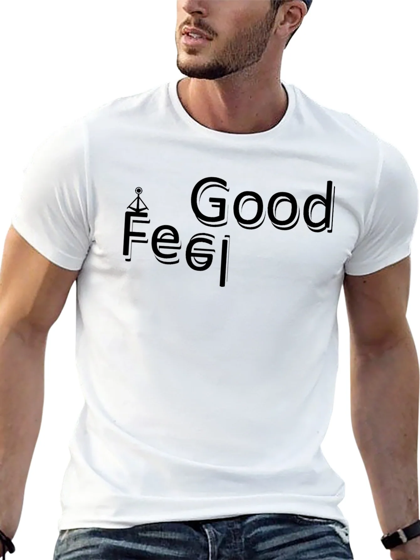Good Feel Black T-Shirt