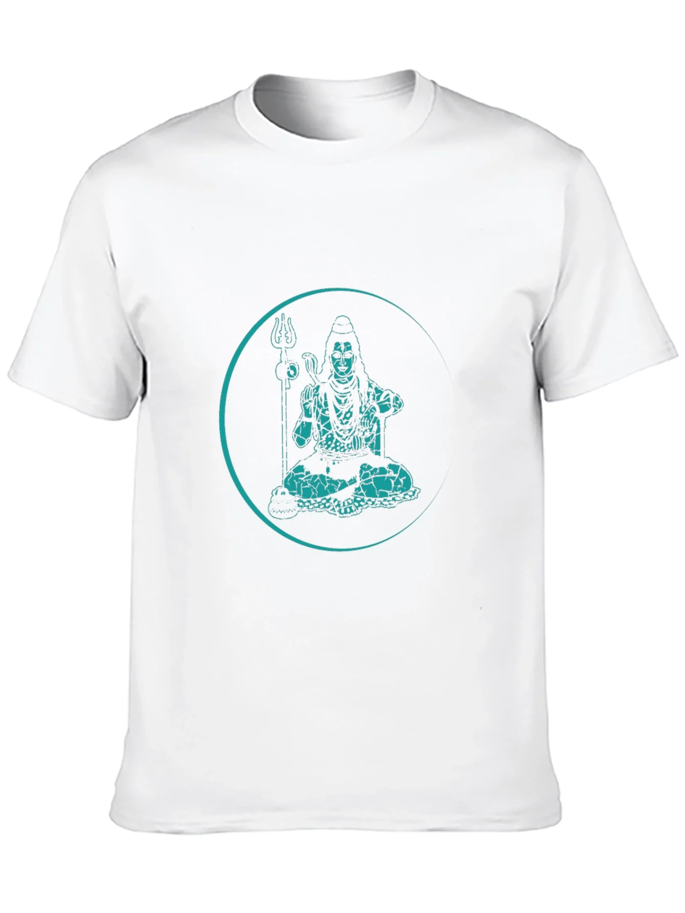 Shiva Graphic Print Black T-Shirt