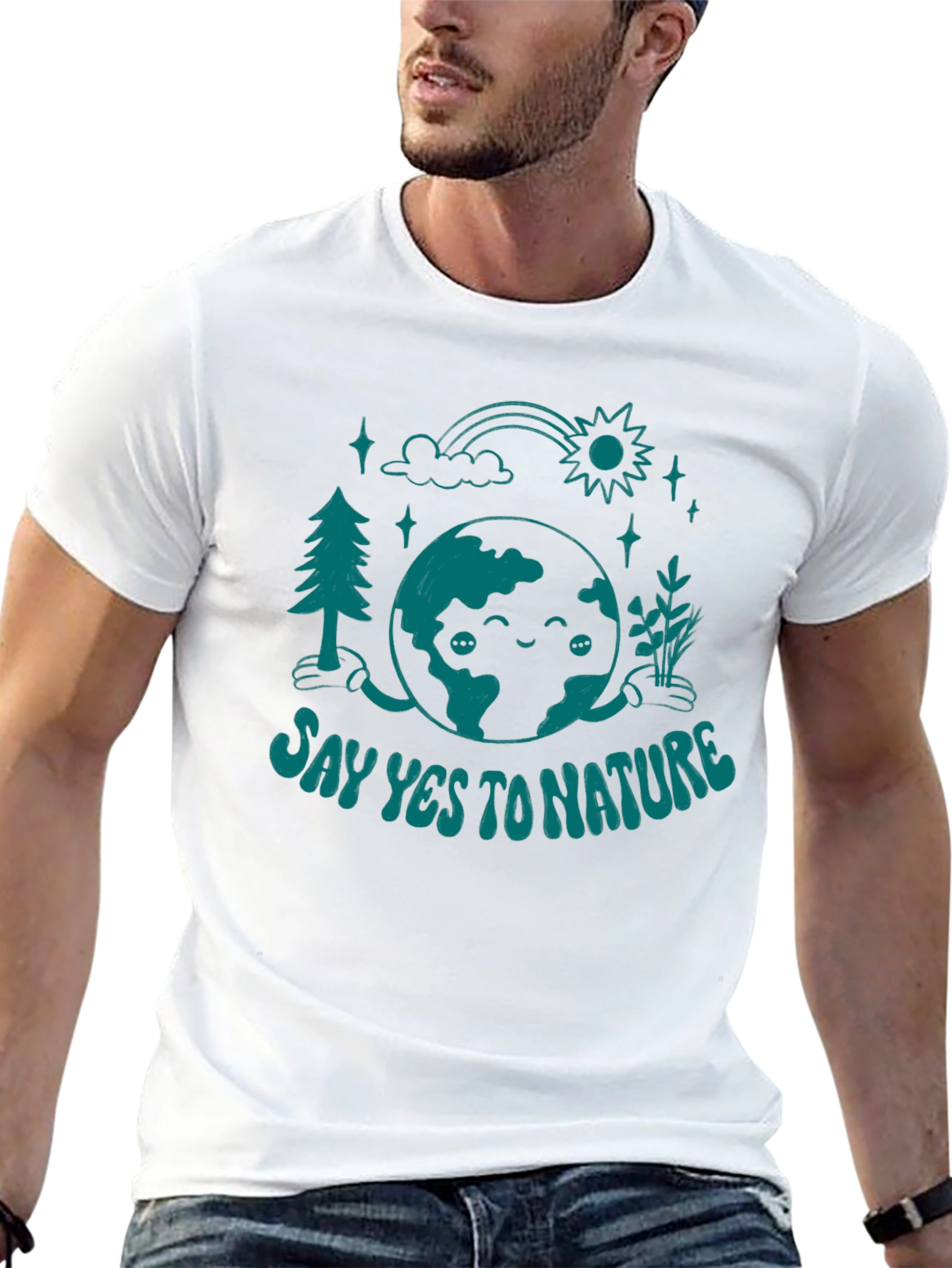 Say Yes to Nature Graphic Tee