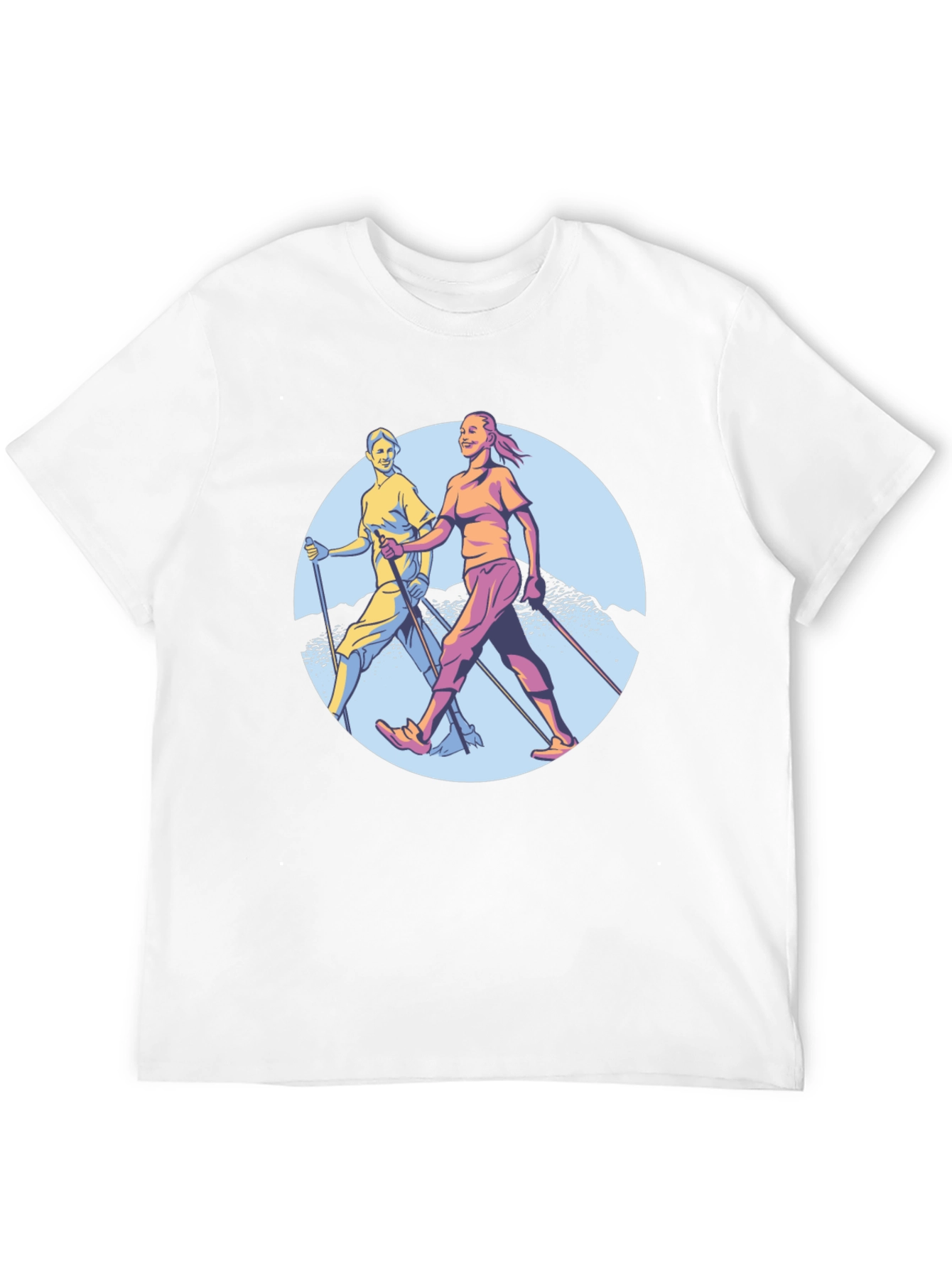 Nordic Walking Graphic Tee