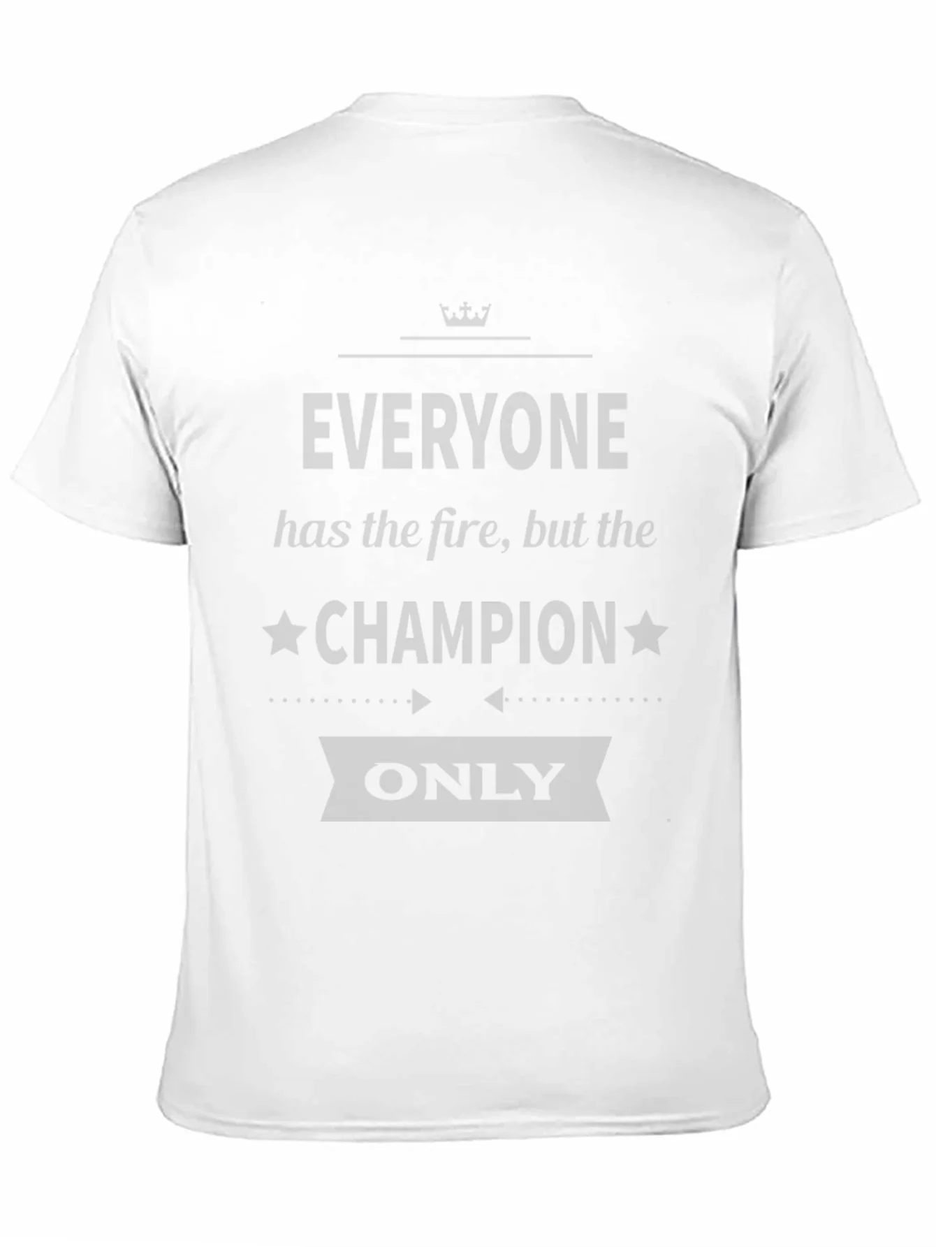 Mens Classic Black Crew Neck T-Shirt