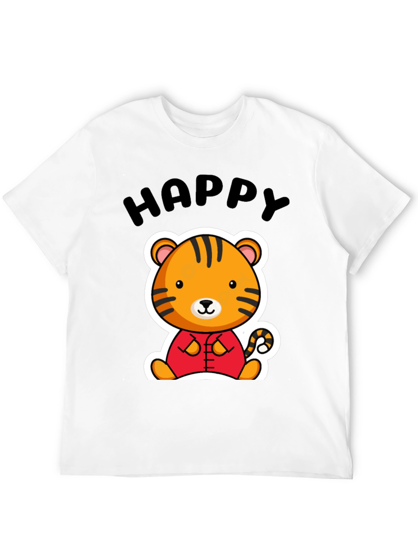 Happy Tiger Graphic Tee