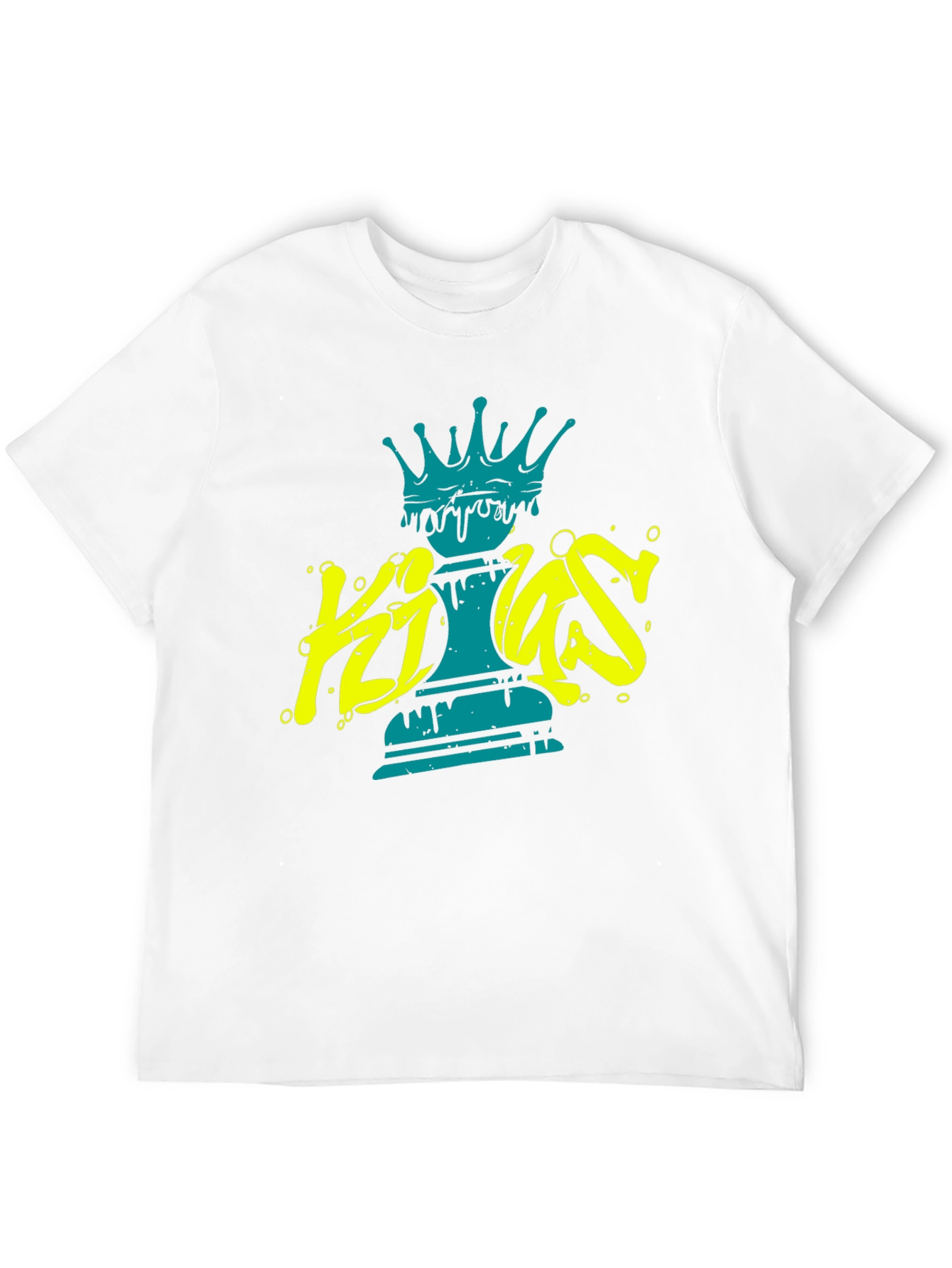 Kings Chess Piece Graphic Tee - Black