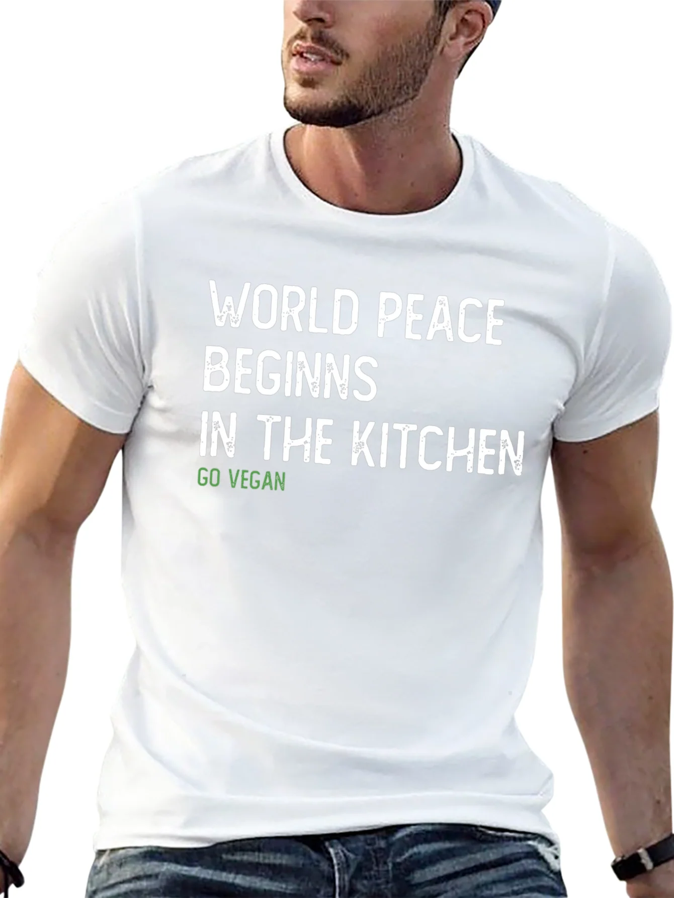 Vegan World Peace T-Shirt