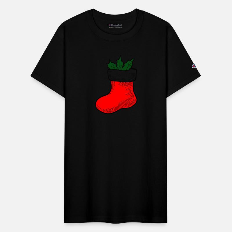 a Christmas sock