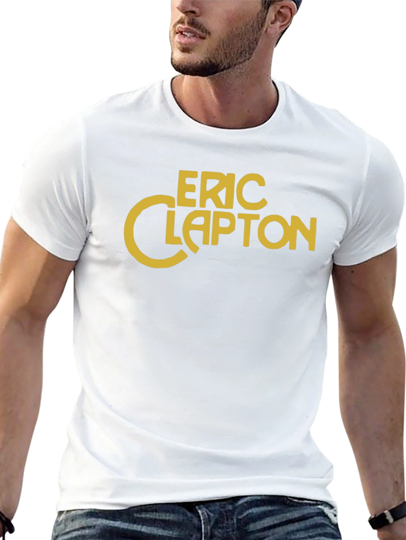 Eric Clapton Black Graphic Tee