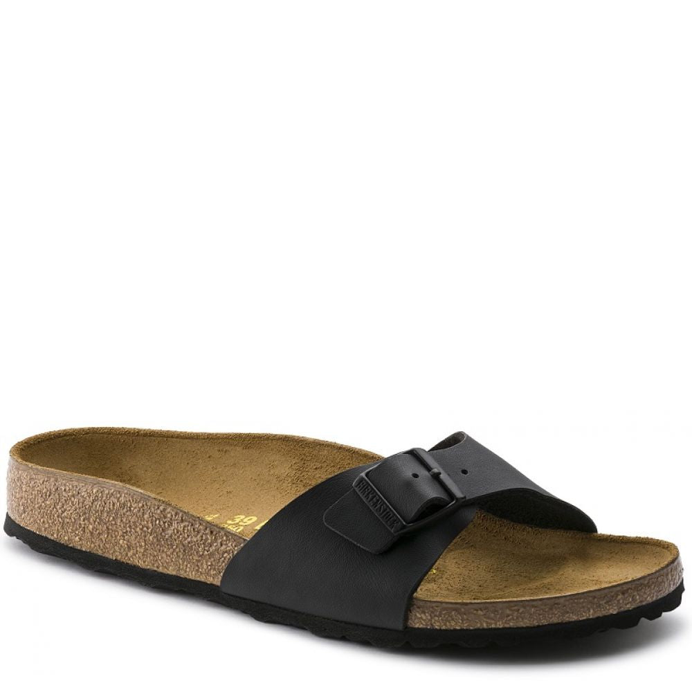 Birkenstock Women's Madrid Birko-Flor in Black