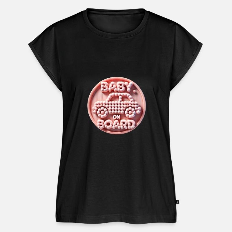 Baby on Board Baby Announcement Design with Car