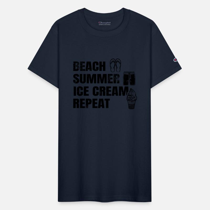 Beach Summer Ice Cream Repeat