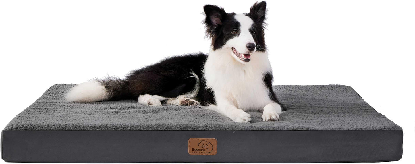 Bedsure Large Dog Bed Washable - Orthopedic Dog Be - Top Rated