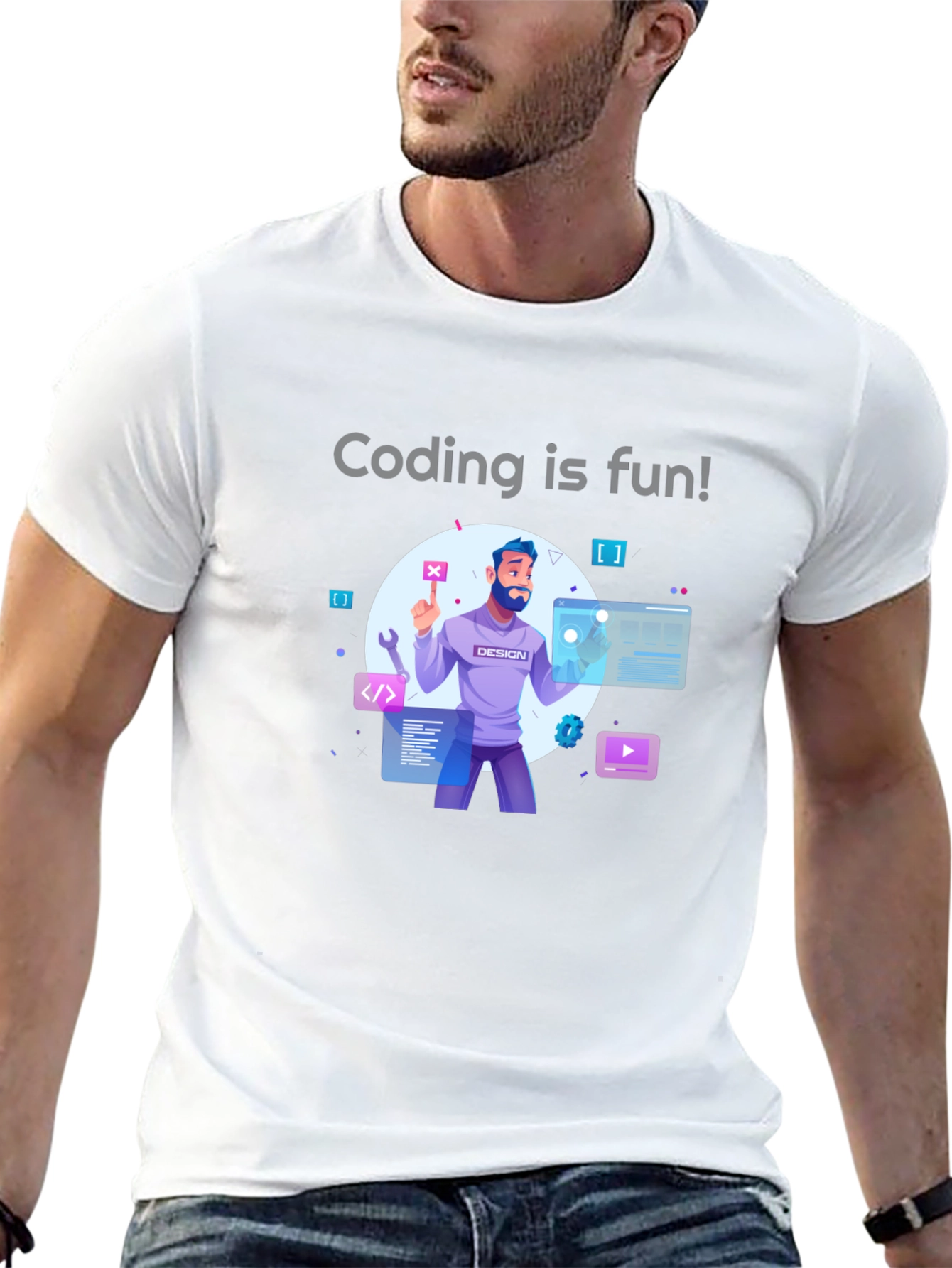 Coding is Fun T-Shirt - Programmer Design Tee