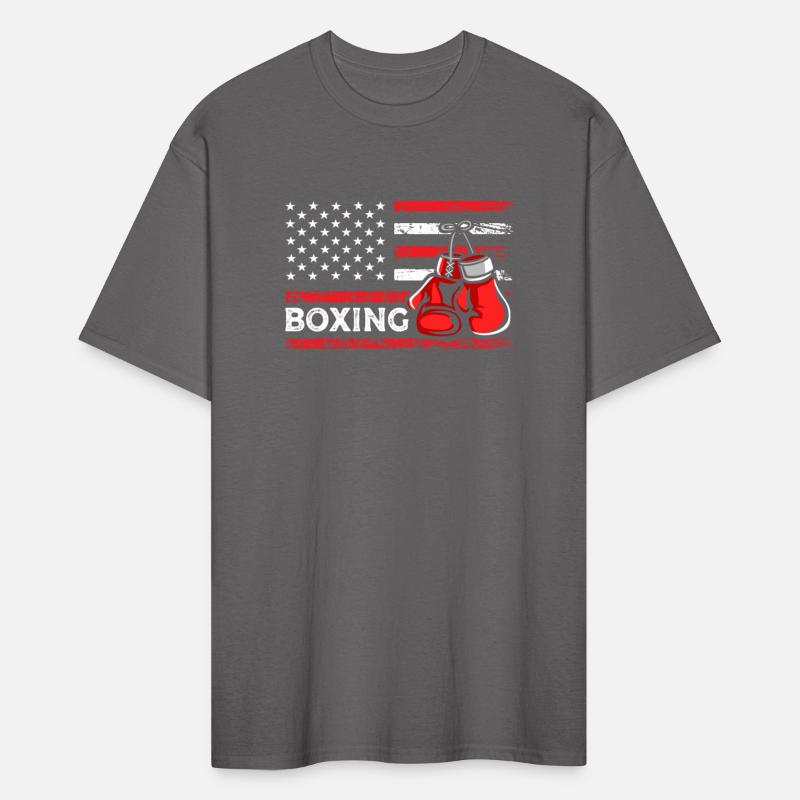 Boxing Gloves American Combat Sports Flag