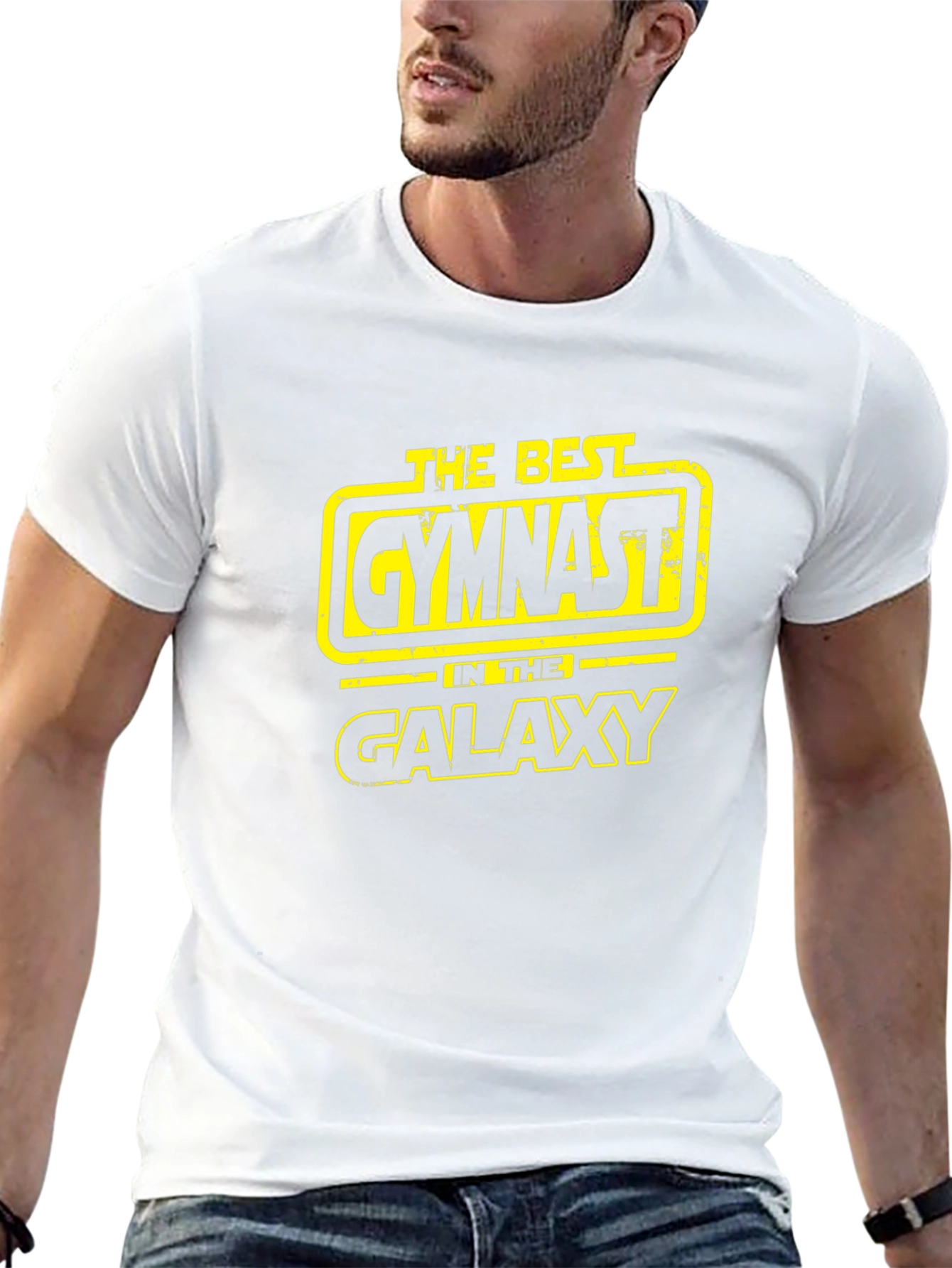 Best Gymnast in the Galaxy Black T-Shirt