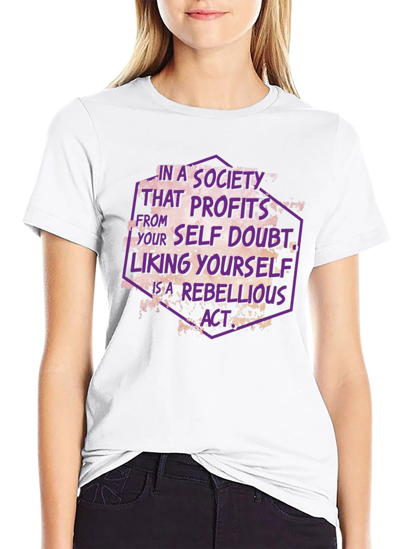 Rebellious Self Love Graphic Tee
