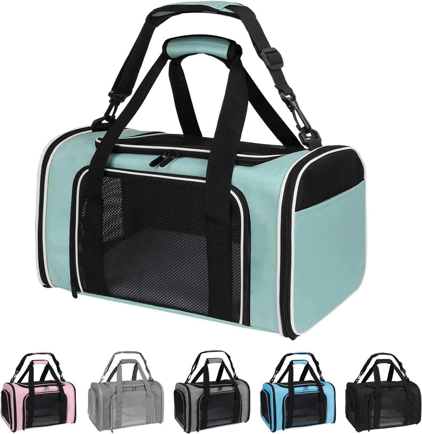 Cat Dog Carriers Soft-Sided, Pet Travel Carrier fo - Top Rated