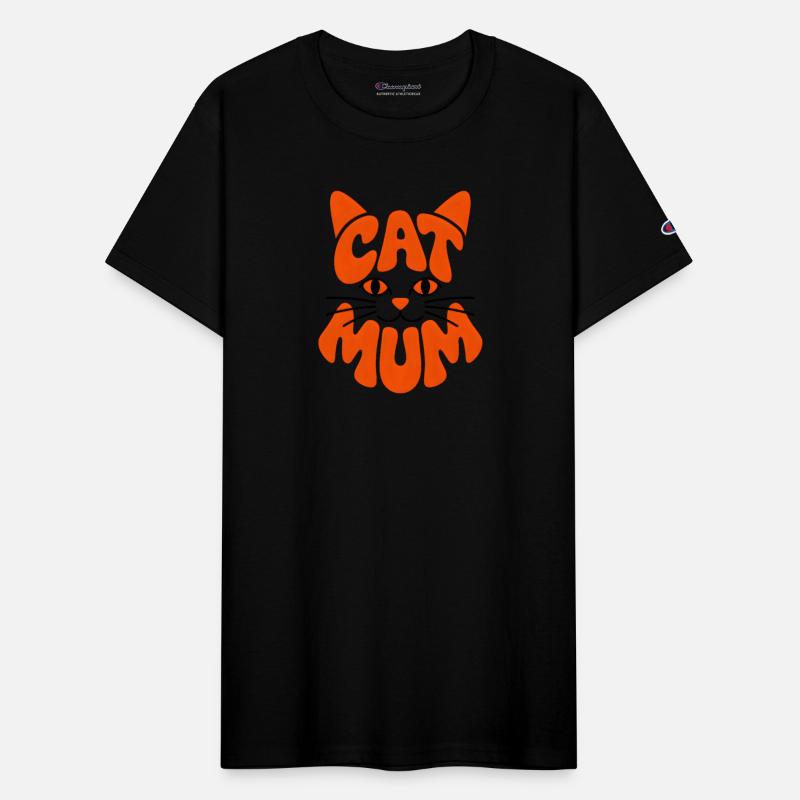 Cat Mum Retro Bold Cat Lover Design