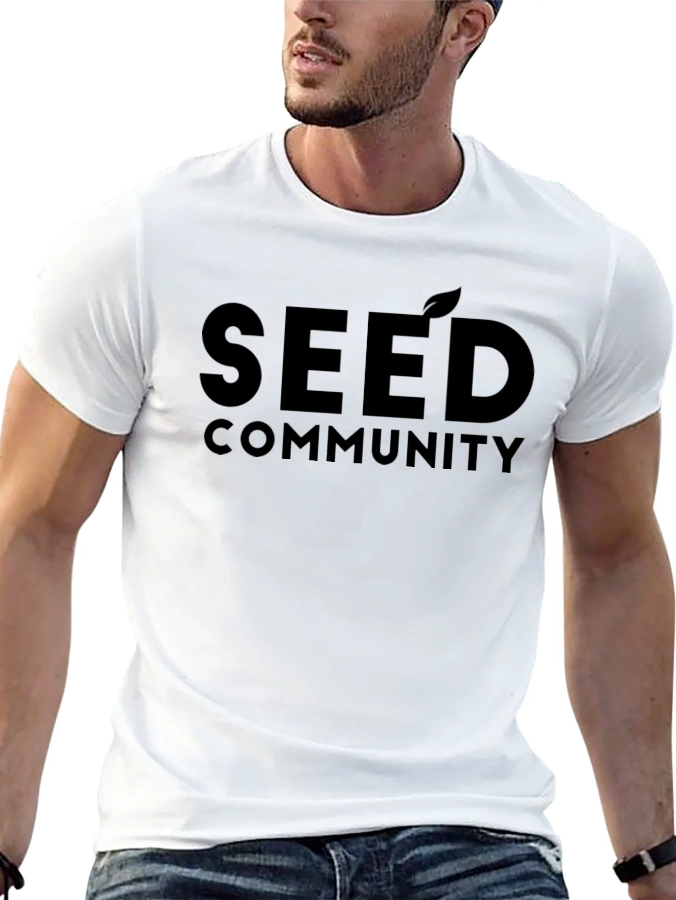 Seed Community Black Graphic Tee