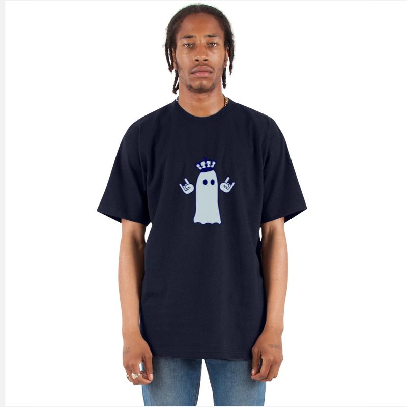 Cute Crown King Ghost Halloween Party Fun Monster