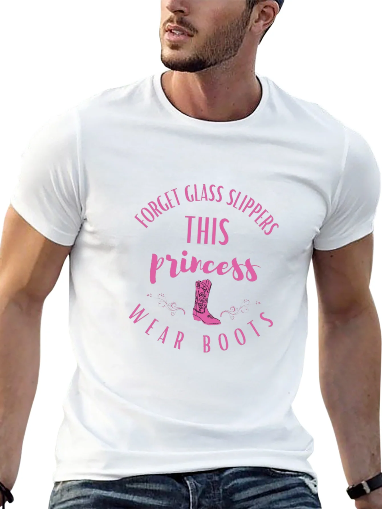 Princess Wears Boots T-Shirt