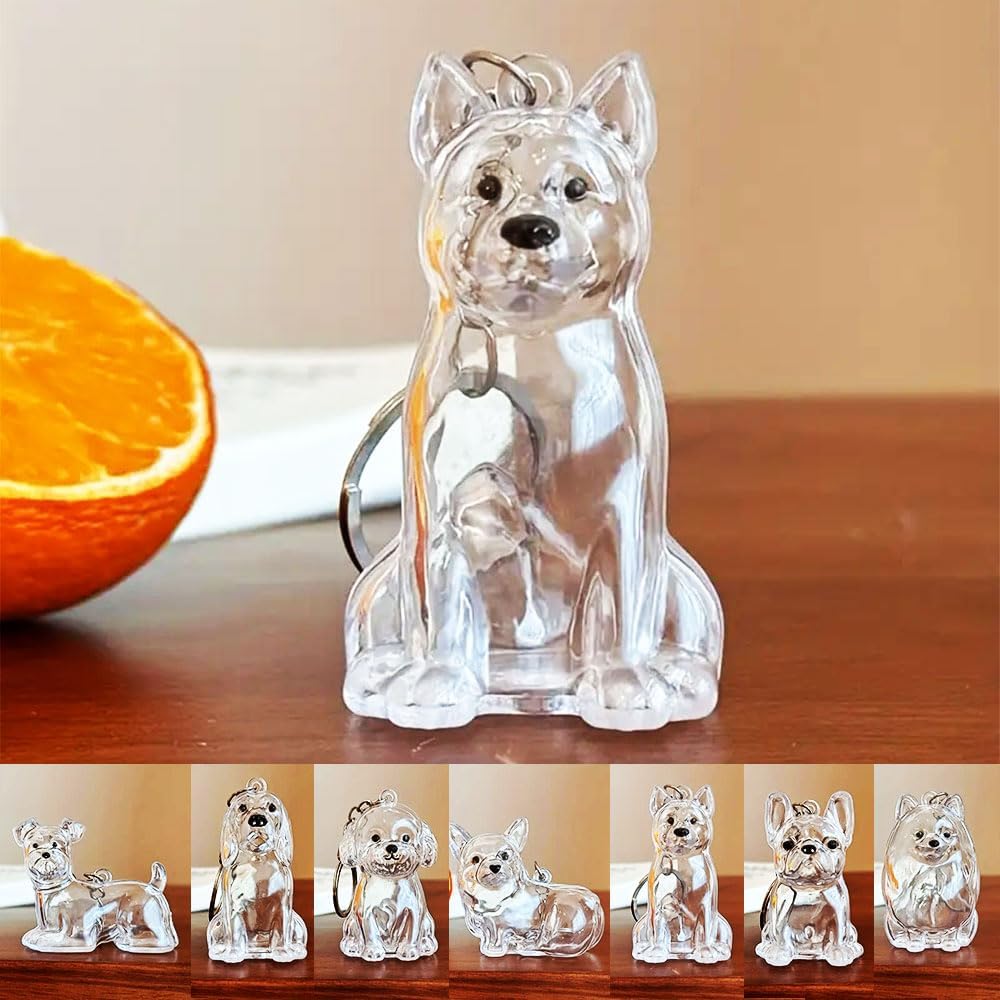 Dog Hair Storage Keychain, Shiba Inu Pet Memorial - Best Seller