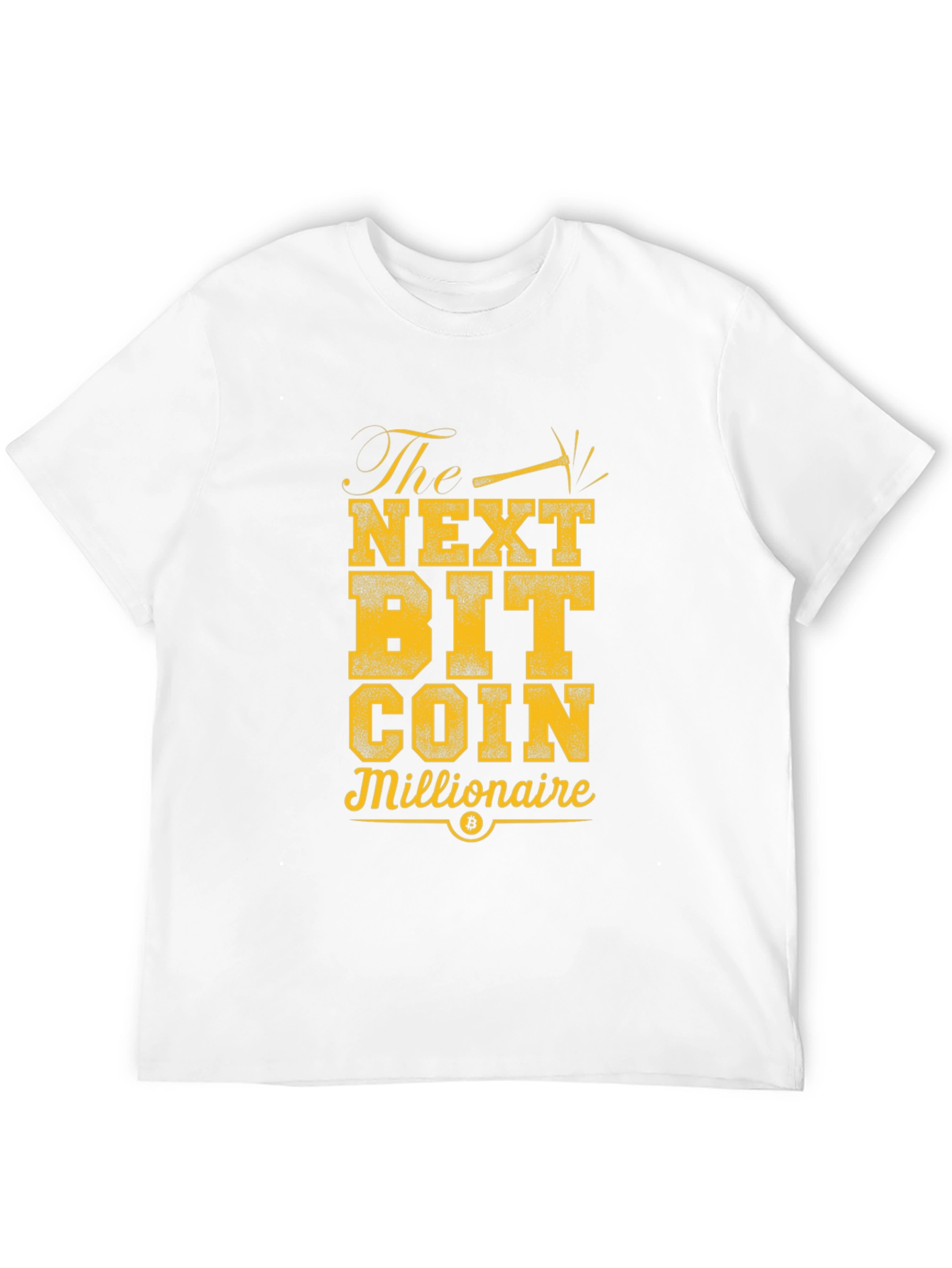 The Next Bitcoin Millionaire Black T-Shirt