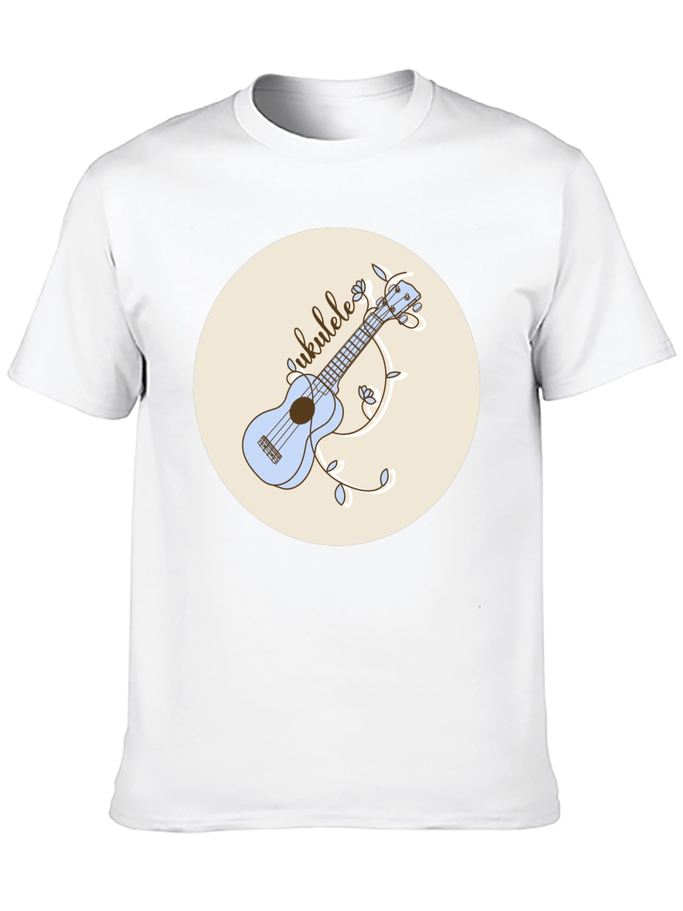 Ukulele Graphic Tee - Unique Musical Design
