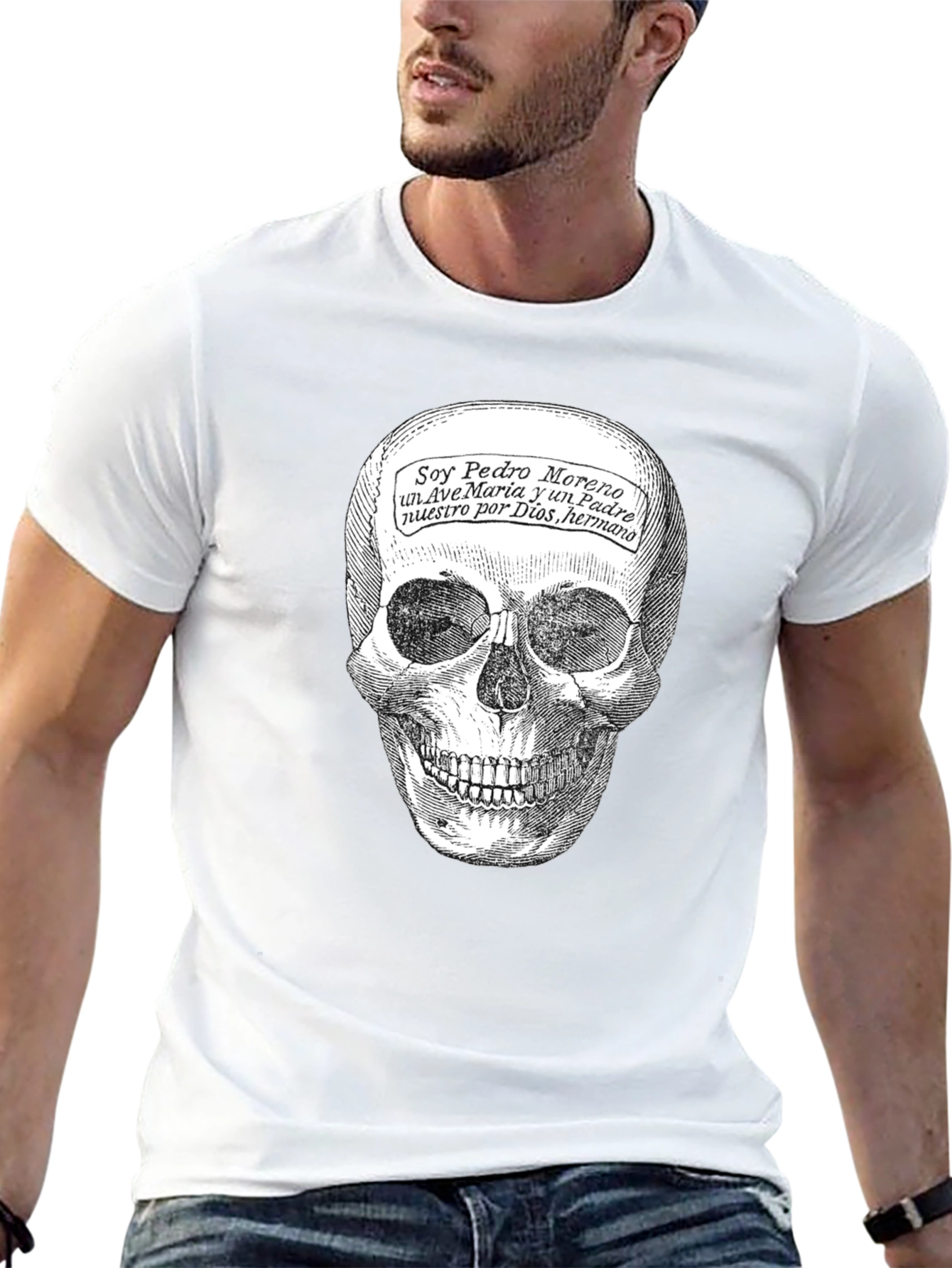 Skull Graphic T-Shirt - Unique Death Motif Tee