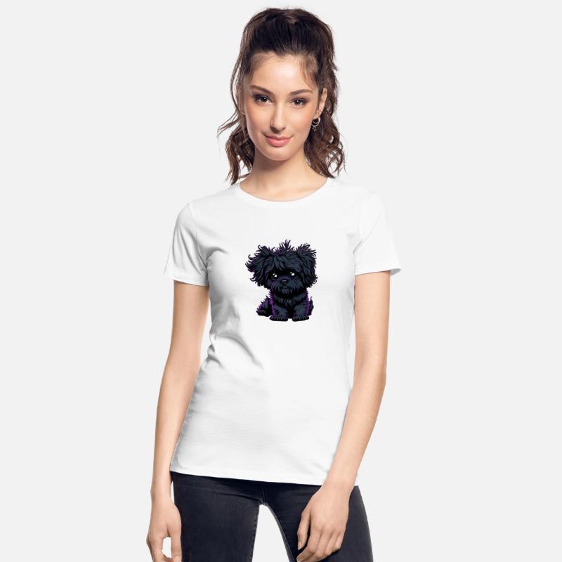 Enchanted Glow: black Affenpinscher with glow