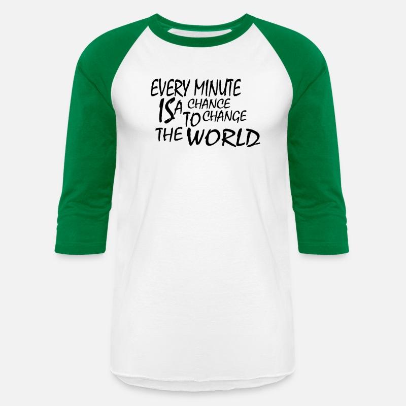 EVERY MINUTE IS A CHANGE THE WORLD