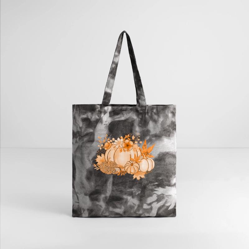 fall pumpkin scene