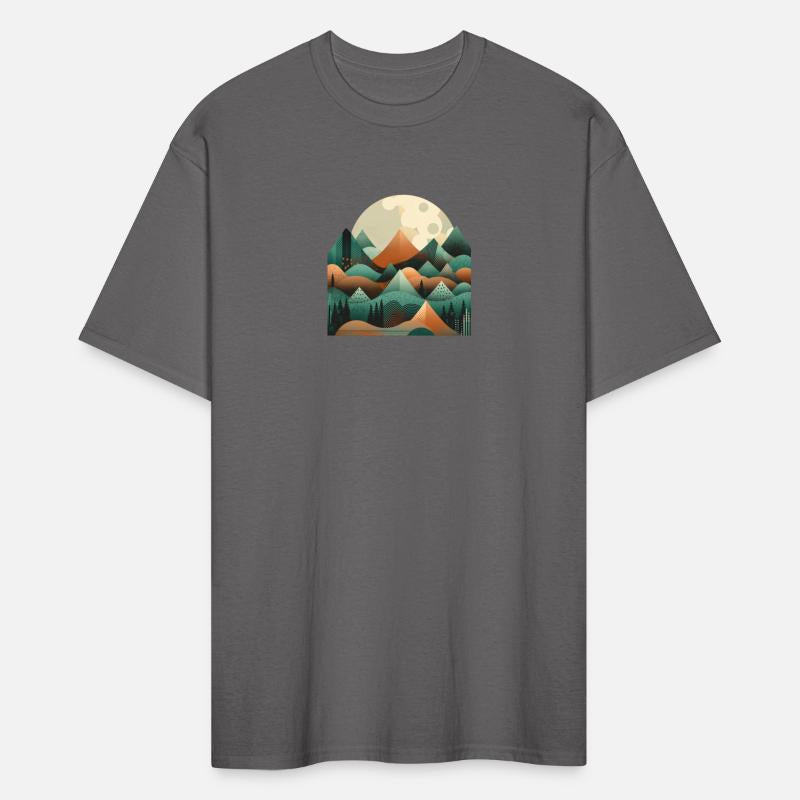 Flat Mountains Patterned Nature-Infused Urban