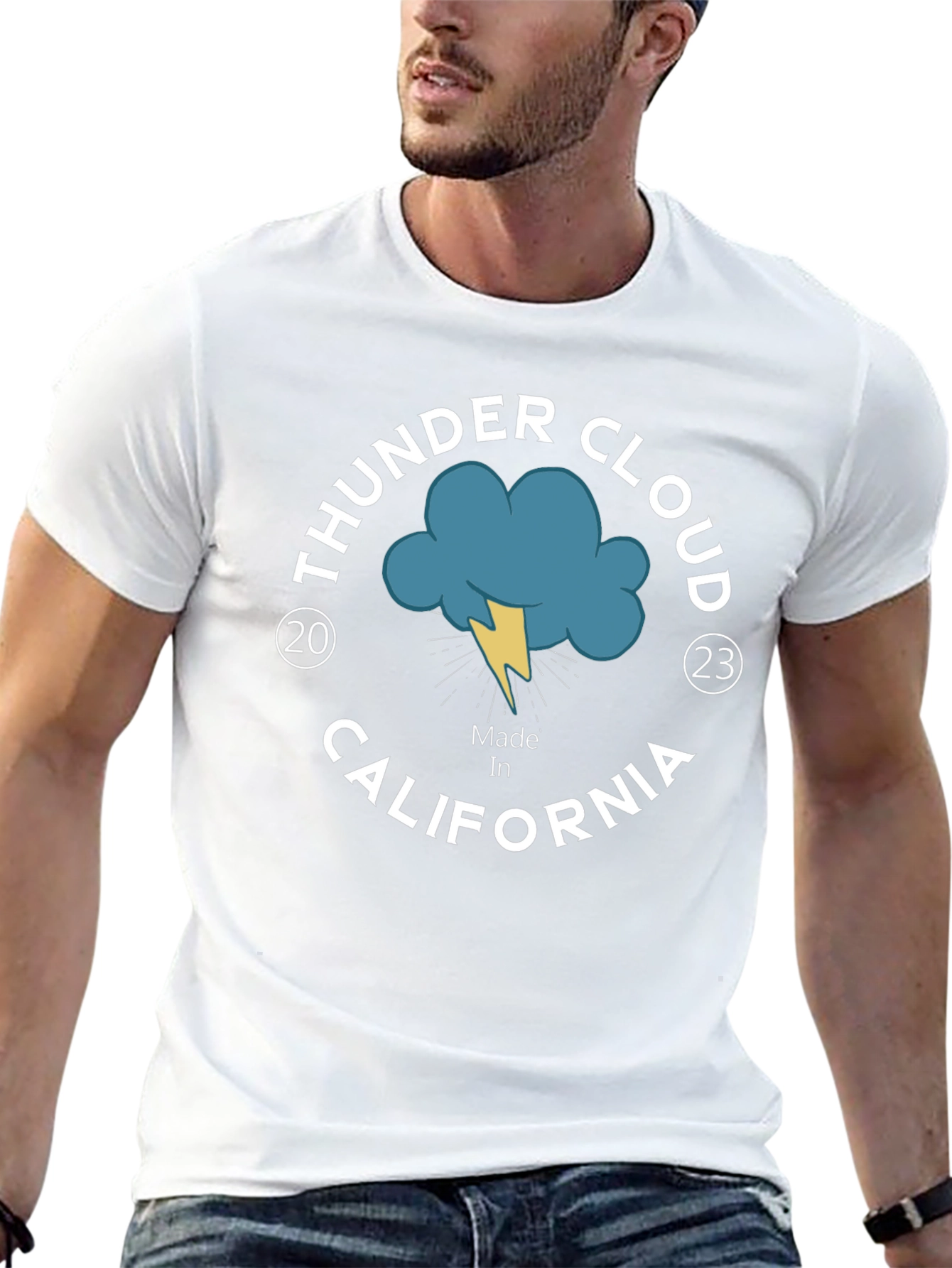 Thunder Cloud California Made Graphic T-Shirt