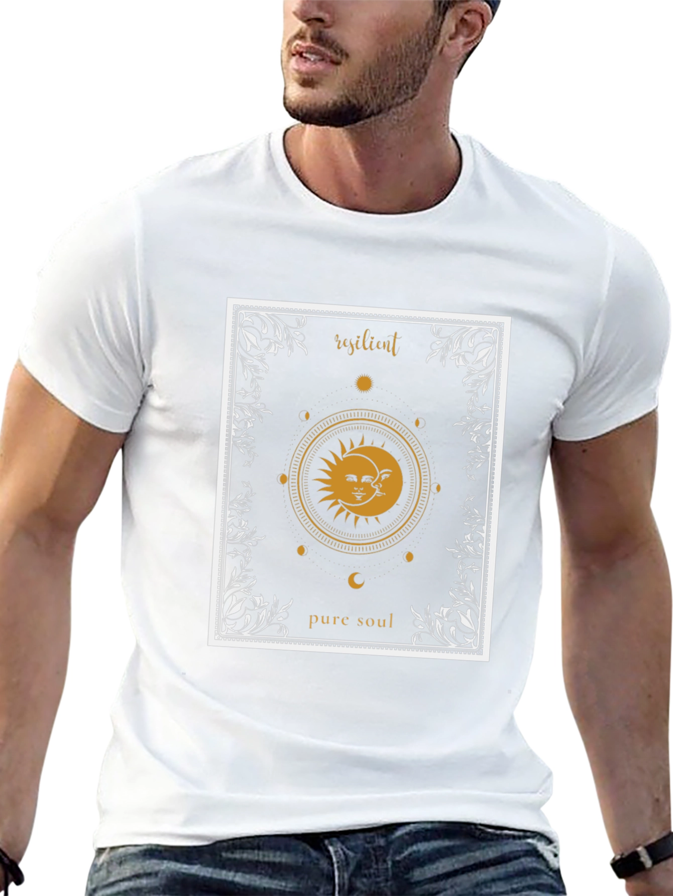 Resilient Pure Soul Graphic Tee - Unisex Black T-Shirt