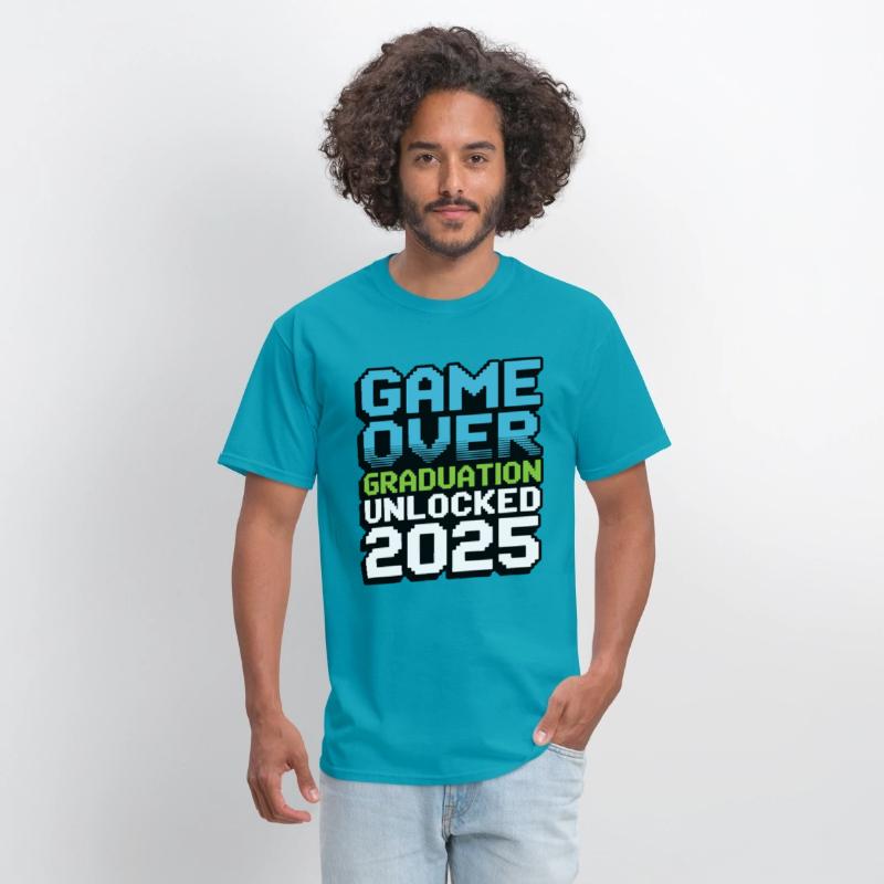Game Over – Graduation Unlocked 2025 Shirt Gift
