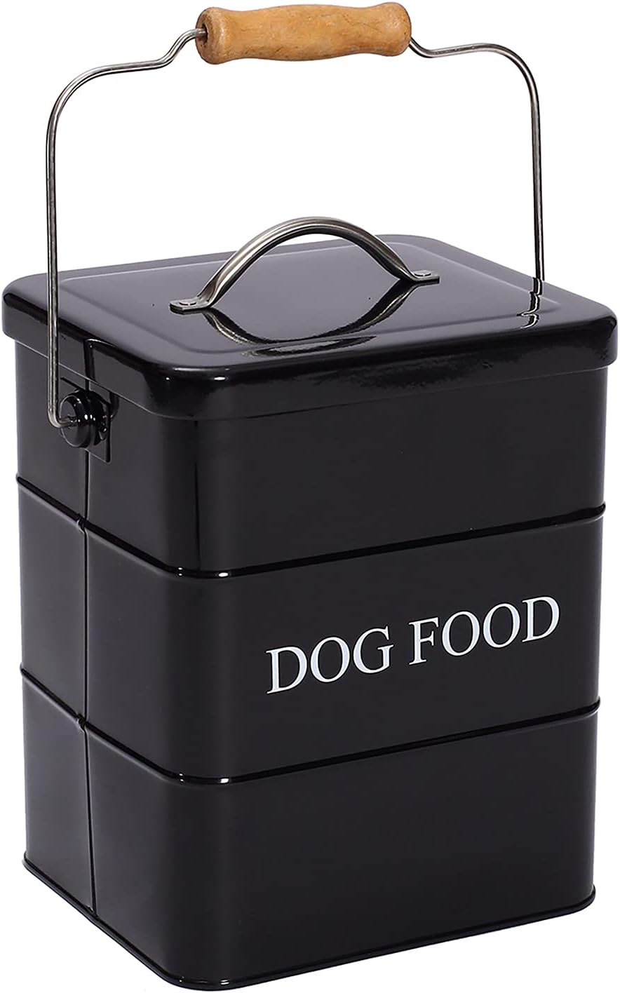 Geyecete Dog Treats tin and dog Food Storage Tin w - Premium Quality