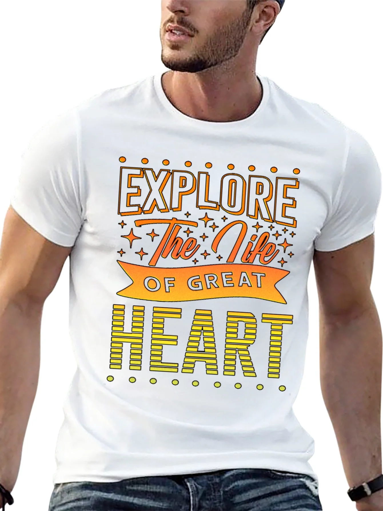 Explore the Life of Great Heart T-Shirt