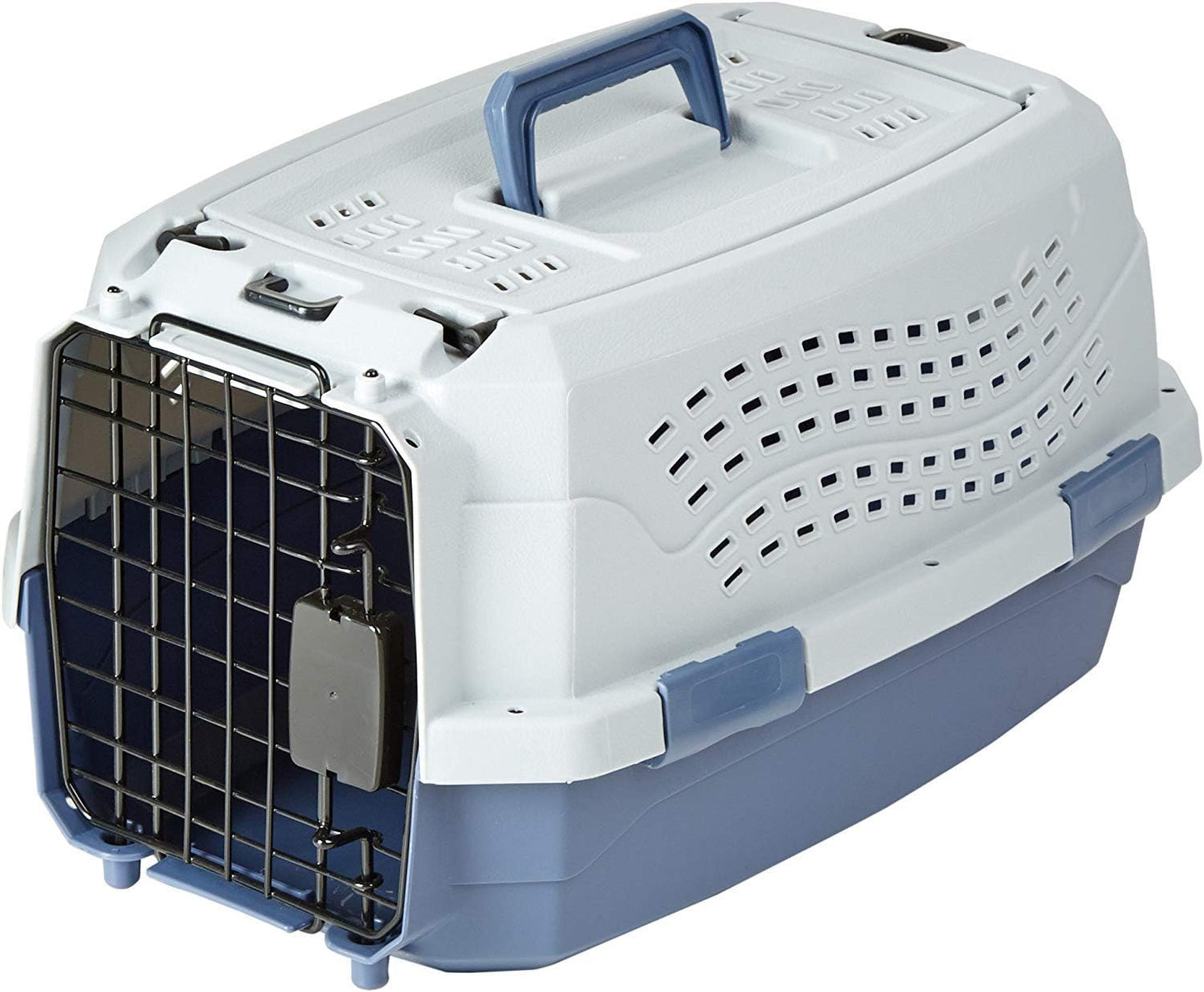 Hard-Sided Cat Carrier, Two-Door Top-Load Pet Dog/ - Latest Style