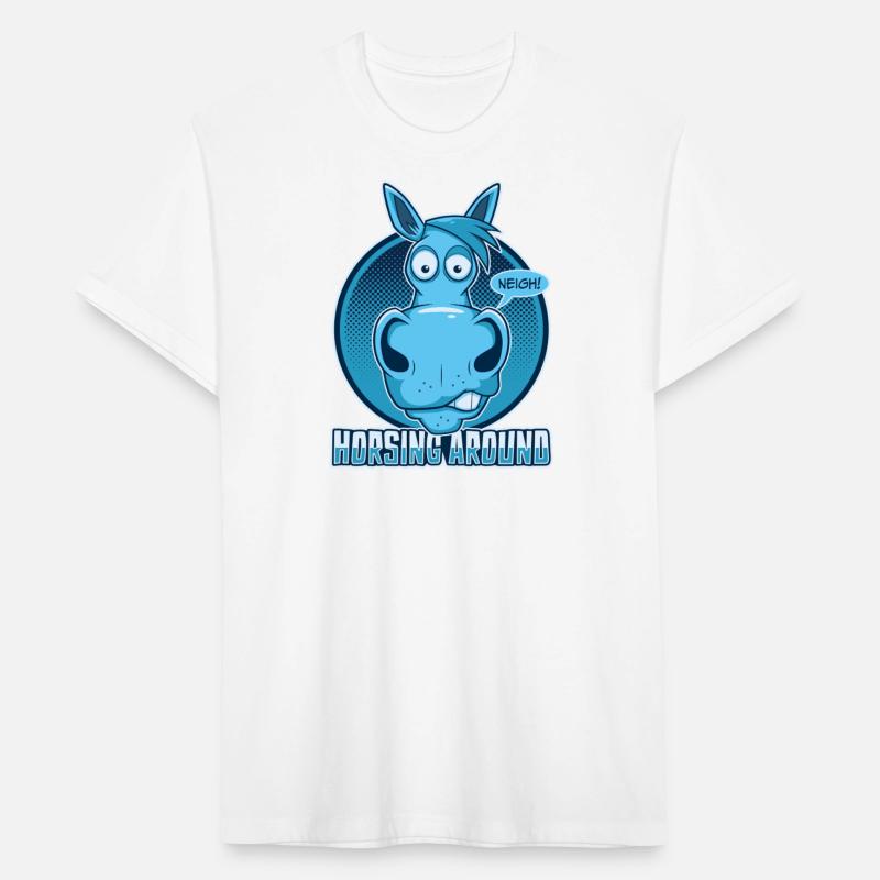 Horsing Around Funny Horse Lover Tee