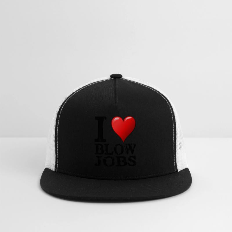 I Love Blowjobs Design schwarz