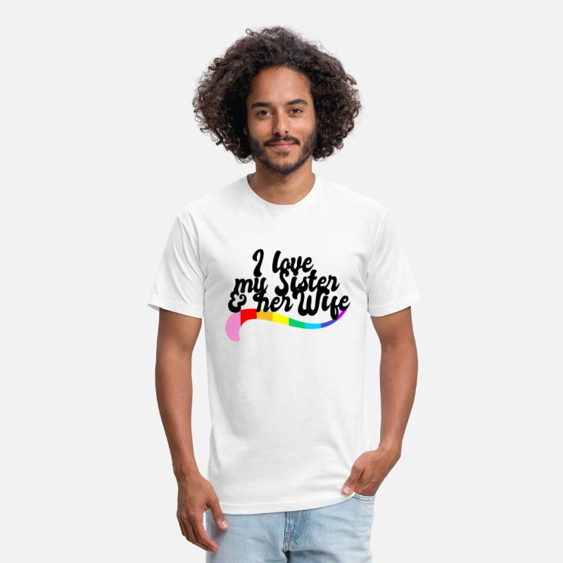 I love my sister & her wife gay sibling pride LGBT