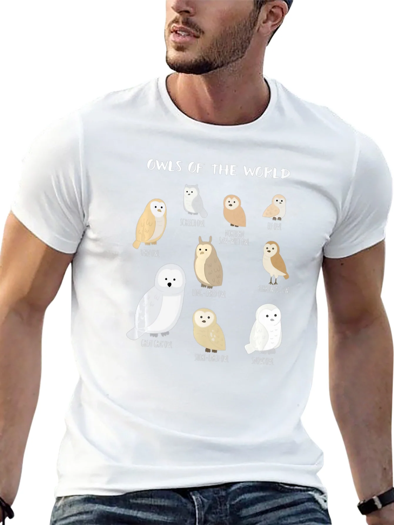 Owls of the World Graphic Tee