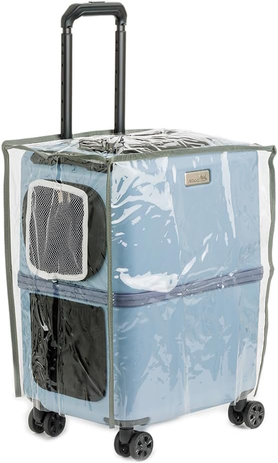ICO Pet Carrier Dedicated Rain Cover, Transparent, - Latest Style