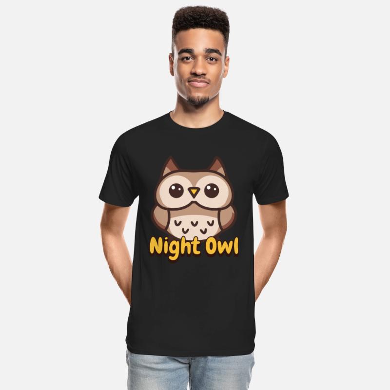 I'm a Night Owl! Cute owl Cartoon