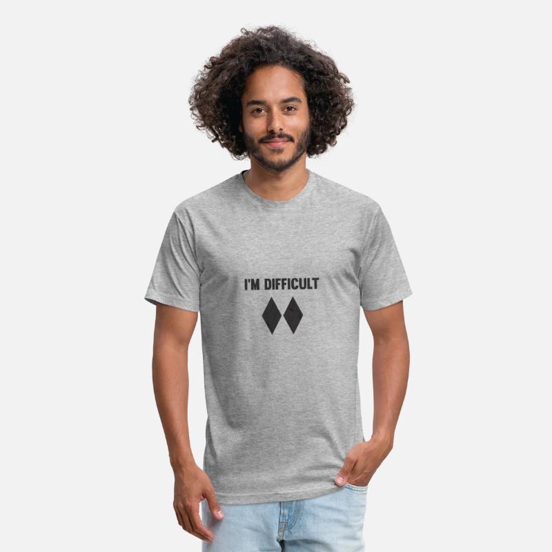 I'M Difficult Double Black Diamond Ski