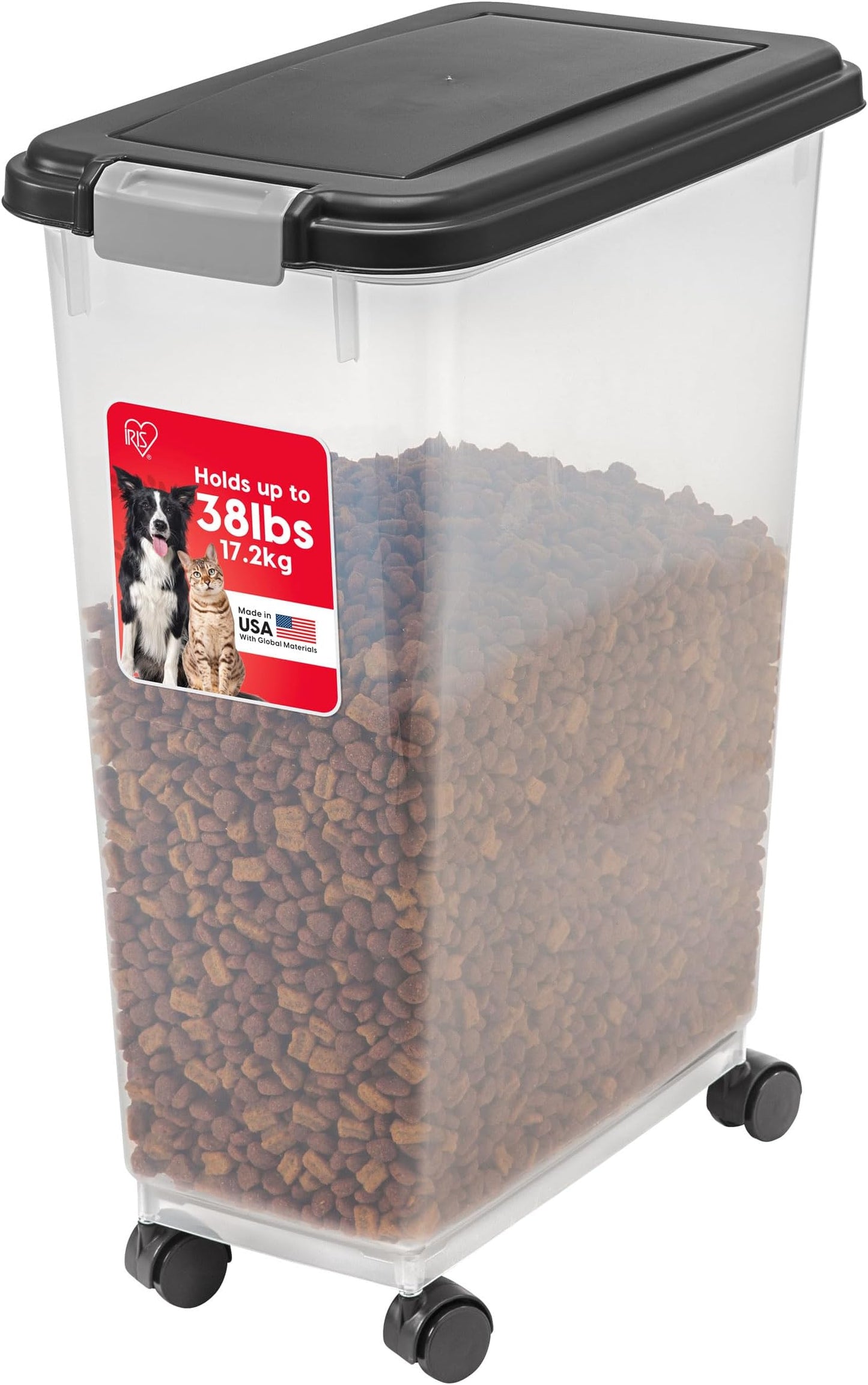 IRIS USA Airtight Dog Food Storage Container, Up t - Premium Quality