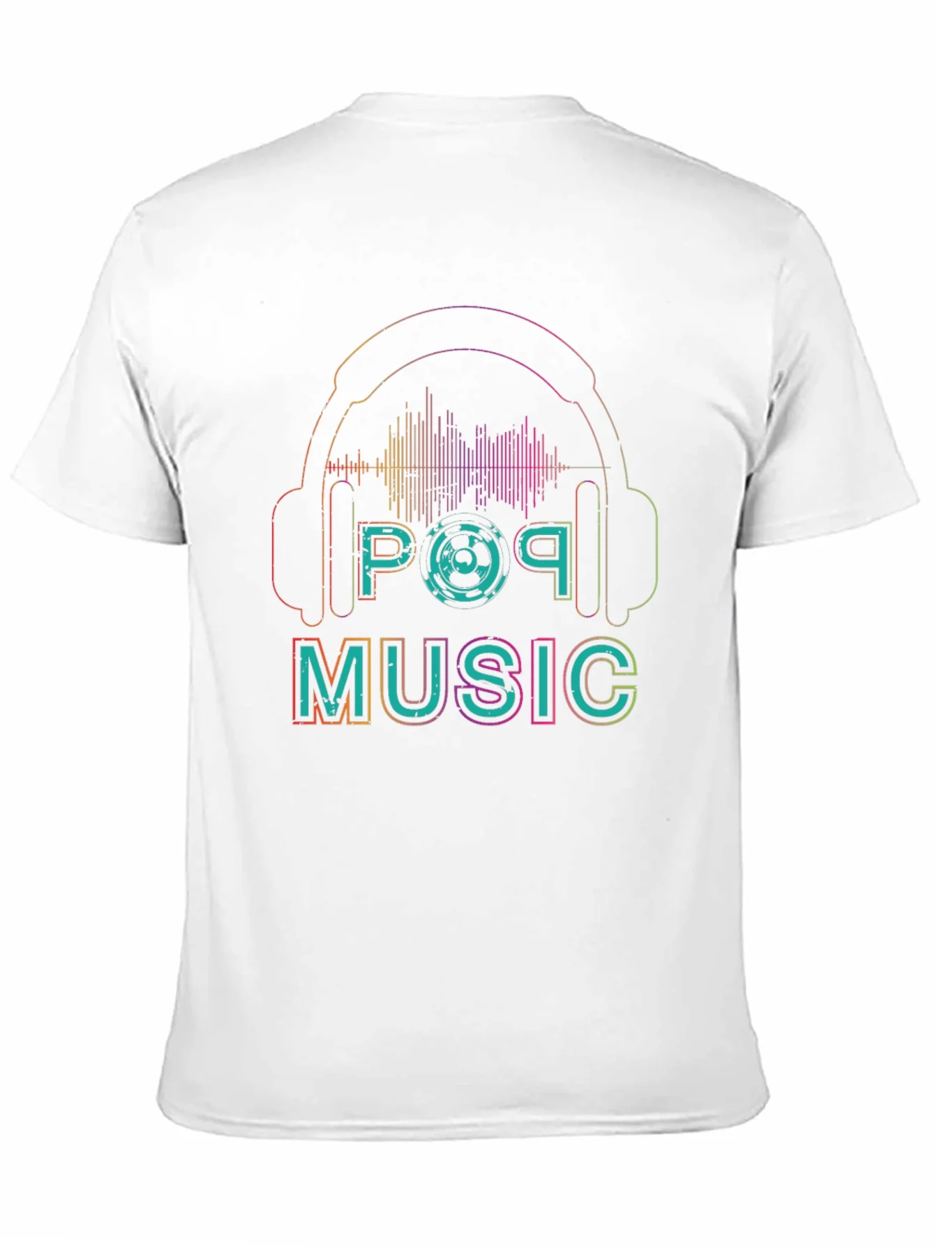 Pop Music Graphic Tee - Unique Design