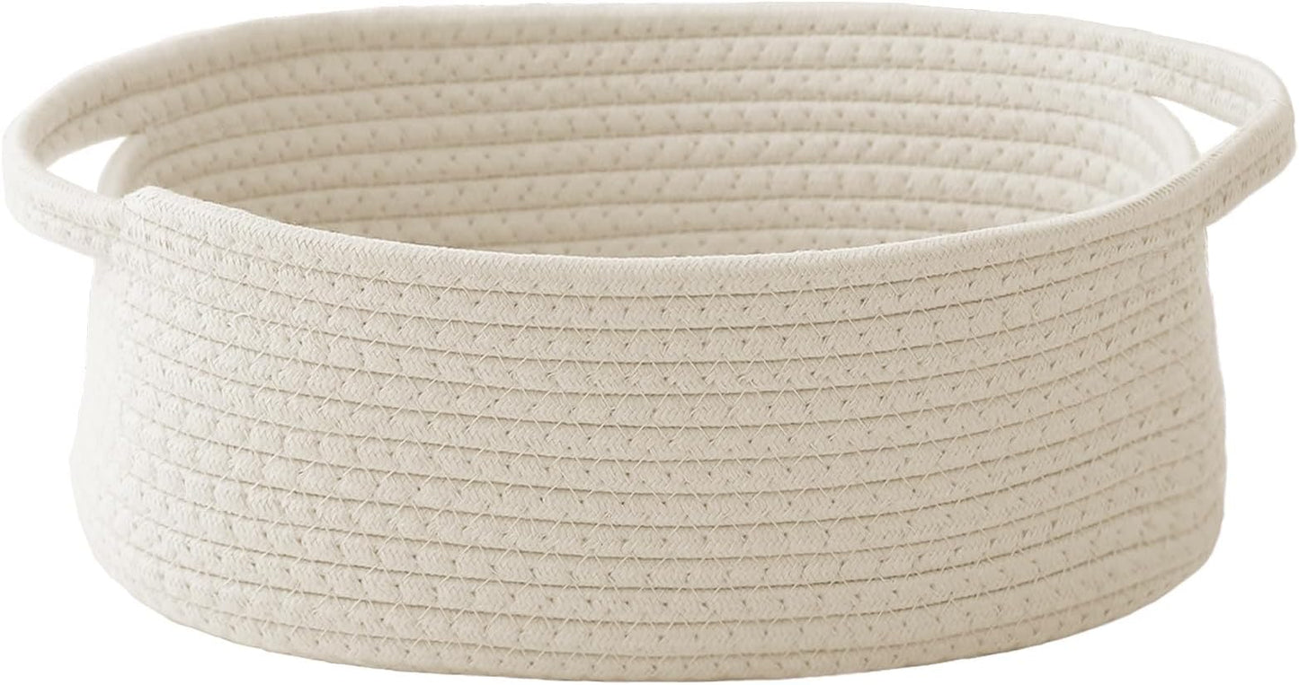 JMvicyroam Woven Basket,Small Rope Storage Bin wit - Top Rated