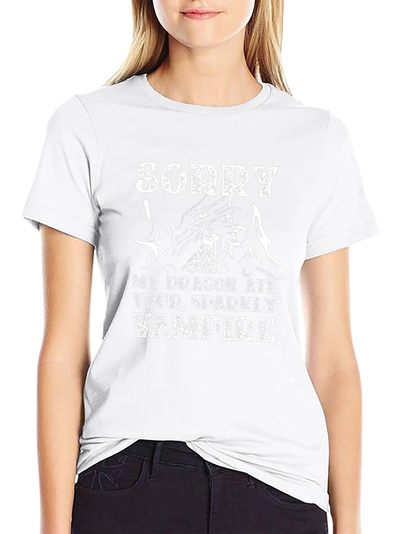 Sorry My Dragon Ate Your Sparkly Vampire T-Shirt