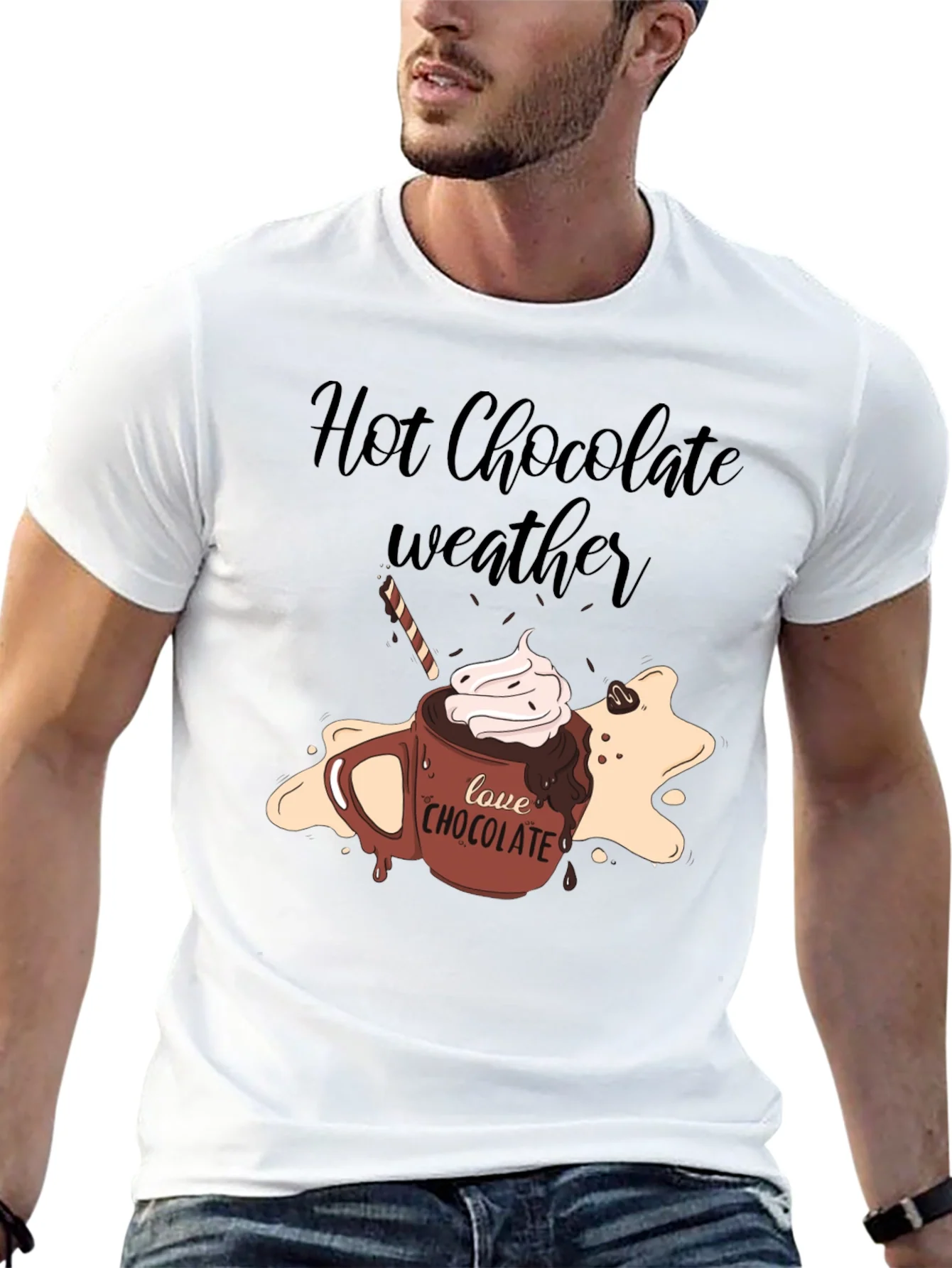 Hot Chocolate Weather Graphic Tee