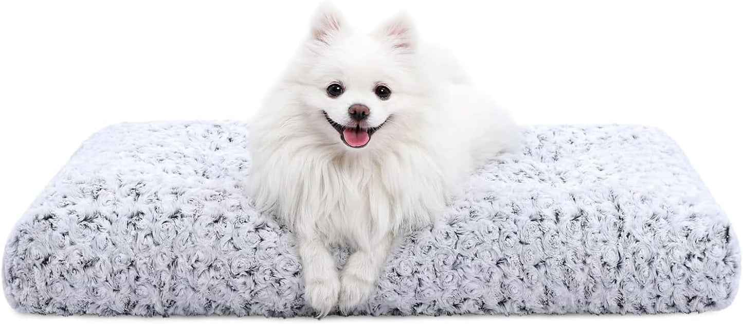 KSIIA Washable Dog Bed Deluxe Plush Dog Crate Beds - Premium Quality